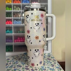Stanley 40 Oz Quencher - Custom Mickey Ghosts